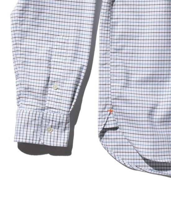  빔스 긴팔 셔츠 플러스 B.D. 옥스포드 태터솔 - BEAMS