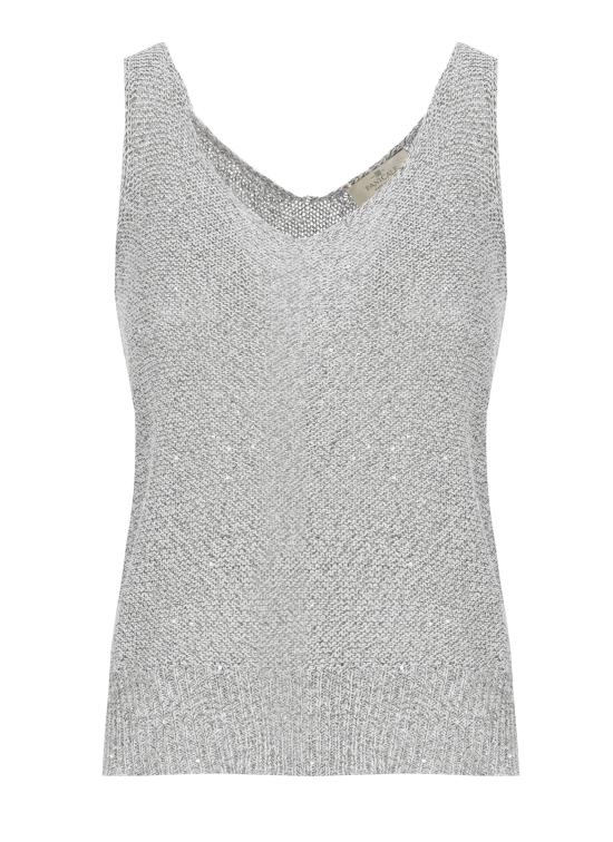 26SS 빠니깔레 민소매 티셔츠 D380915CA 38D22B0275 Grey