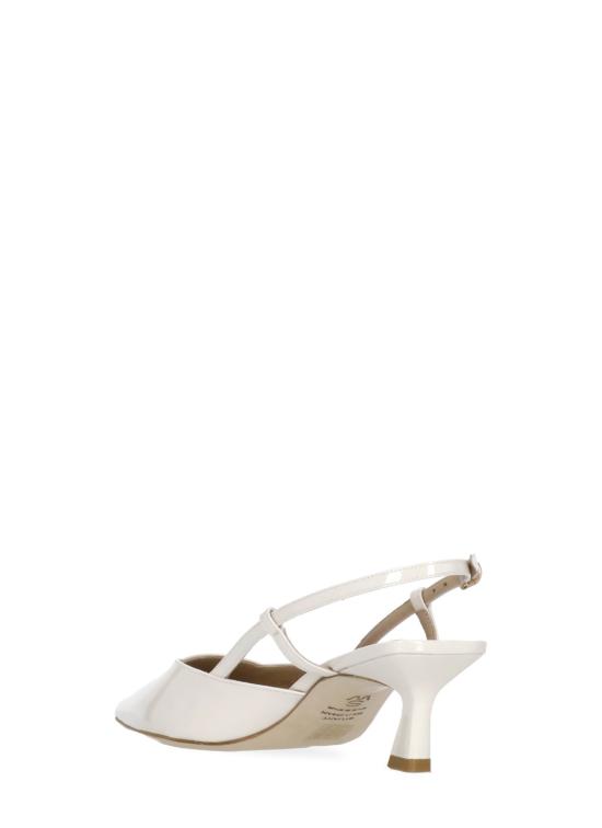 26SS 스튜어트 와이츠먼 힐/펌프스 VINNIE 50 SLINGBACK PATENTCREAM Ivory - STUART WEITZMAN