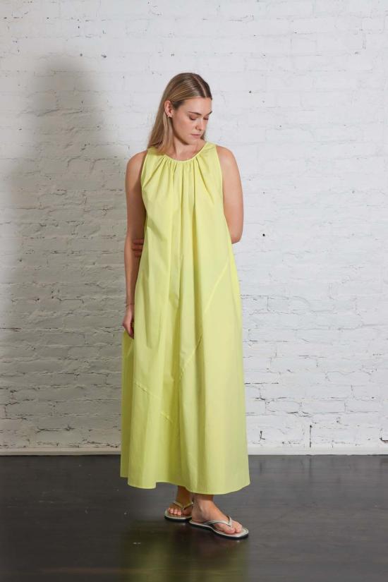  알리지 롱 원피스 알리시 아비토 룽고 아릭. 드레스 리모네 - ALYSI