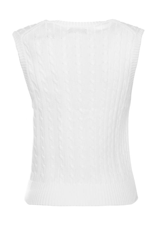 26SS 랄프 로렌 스웨터 211971882 001 White - RALPH LAUREN