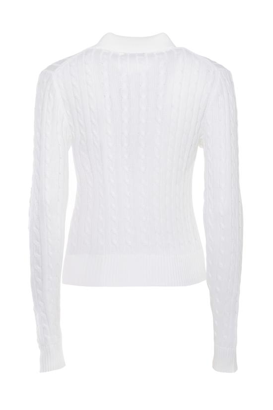 26SS 랄프 로렌 가디건 211971881 001 White - RALPH LAUREN