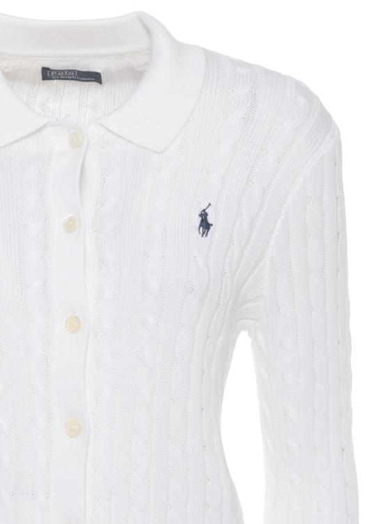 26SS 랄프 로렌 가디건 211971881 001 White - RALPH LAUREN
