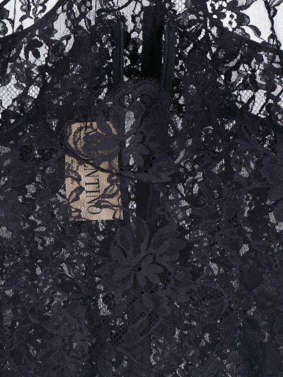 26SS 발렌티노 가라바니 긴팔 티셔츠 8B0MR01Z9TS 0NO Black - VALENTINO GARAVANI