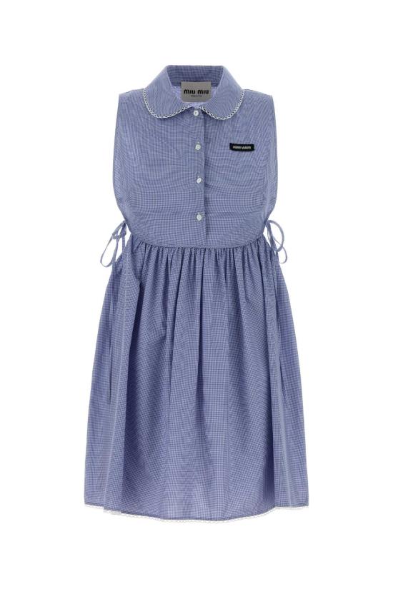26SS 미우미우 미디 원피스 MF6203SOOO187G F0AZ1 Checked