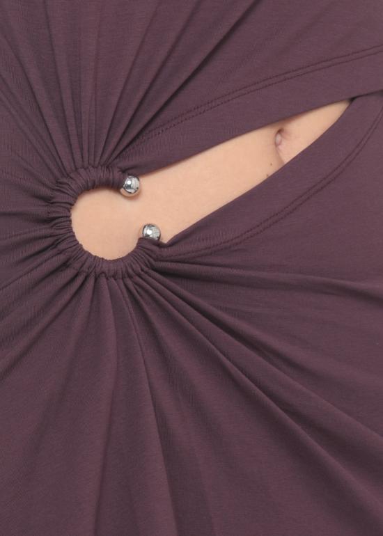 26SS 파코라반 미디 원피스 26PJRO243CO0555 P614 Purple - PACO RABANNE