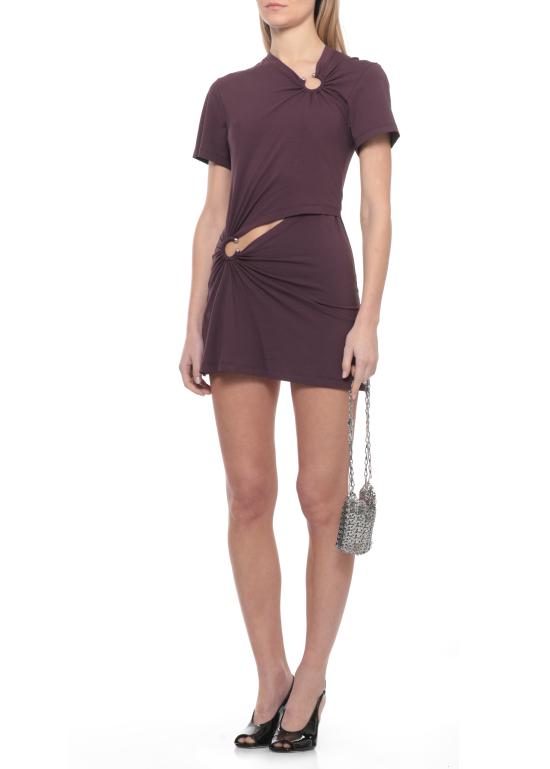 26SS 파코라반 미디 원피스 26PJRO243CO0555 P614 Purple - PACO RABANNE