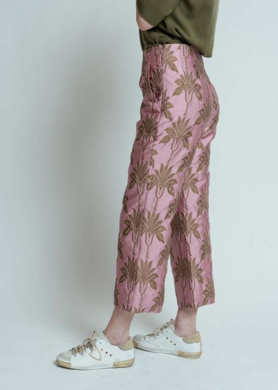  오디 스트레이트 팬츠 오데 마텔라세 팜스 팬츠 로즈쿼츠 - ODEEH