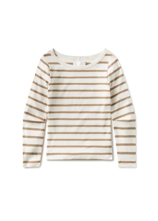  시티즌 오브 휴머니티 긴팔 티셔츠 보트넥 슬림 티셔츠