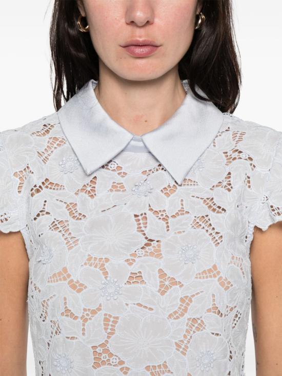 26SS 셀프 포트레이트 미디 원피스 171S BLUE - SELF PORTRAIT