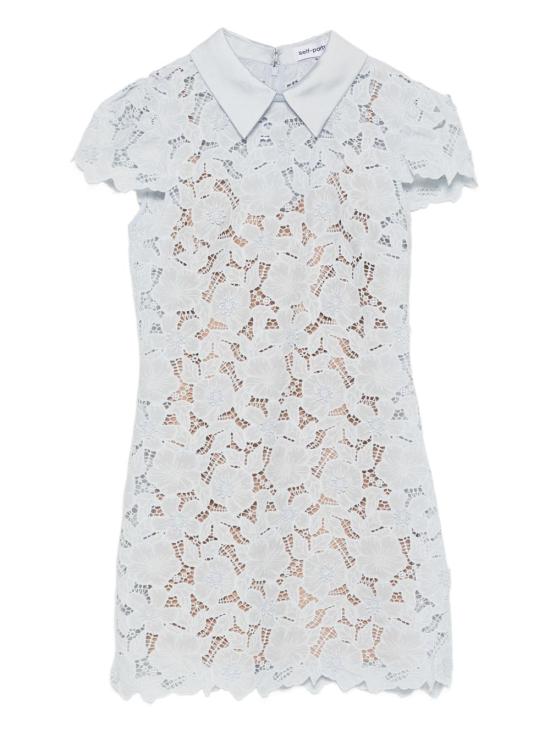 26SS 셀프 포트레이트 미디 원피스 171S BLUE