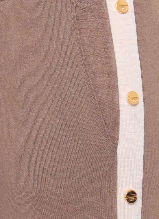 26SS 엘리자베타프랜치 스트레이트 팬츠 KP74S61E2 727 Brown - ELISABETTA FRANCHI