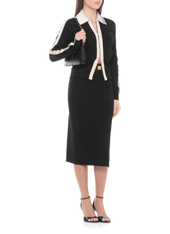 26SS 엘리자베타프랜치 스웨터 MK66S61E2 685 Black - ELISABETTA FRANCHI