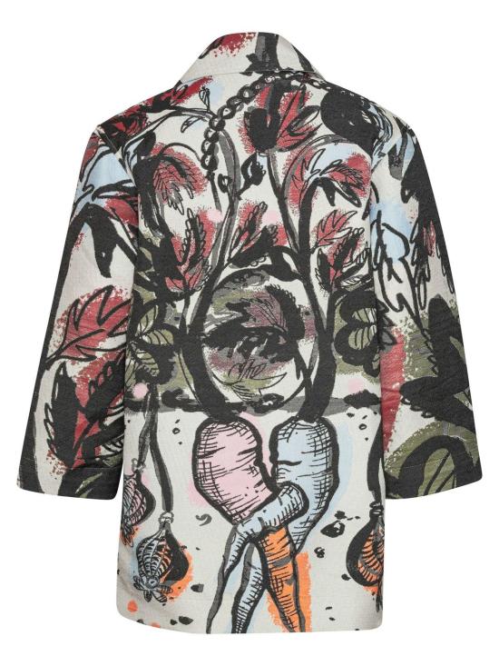  헨릭 빕스코브 코트 Henrik Vibskov 케어  당근 멀티컬러 - HENRIK VIBSKOV