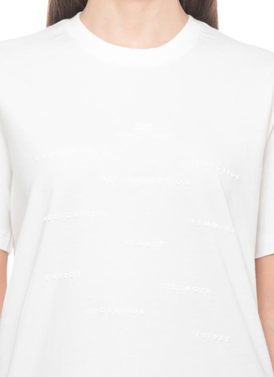 26SS 엘리자베타프랜치 스웨터 MA74D61E2 270 White - ELISABETTA FRANCHI