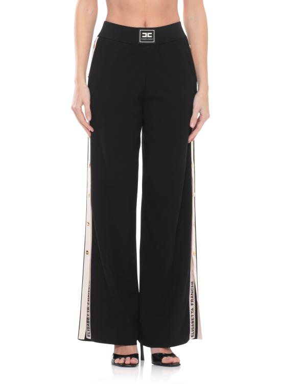 26SS 엘리자베타프랜치 스트레이트 팬츠 KP74S61E2 685 Black - ELISABETTA FRANCHI