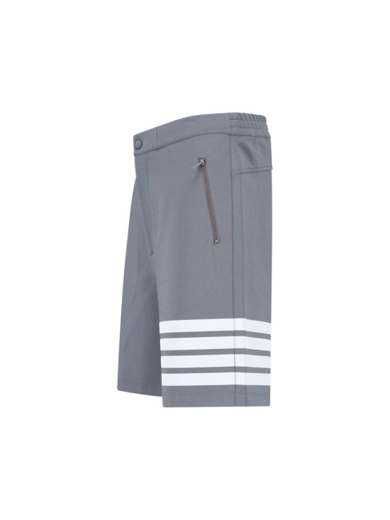  톰브라운 4바 테크 쇼츠 MJQ237A J0242 035 Grey - THOM BROWNE
