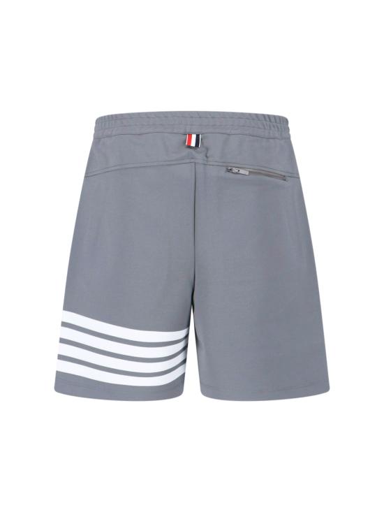  톰브라운 4바 테크 쇼츠 MJQ237A J0242 035 Grey - THOM BROWNE