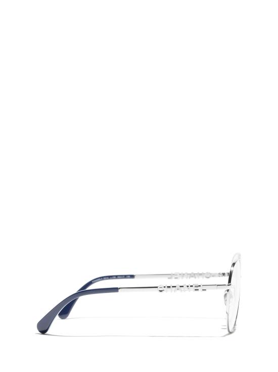 26FW 샤넬 안경 CH2214 C135 SILVER - CHANEL