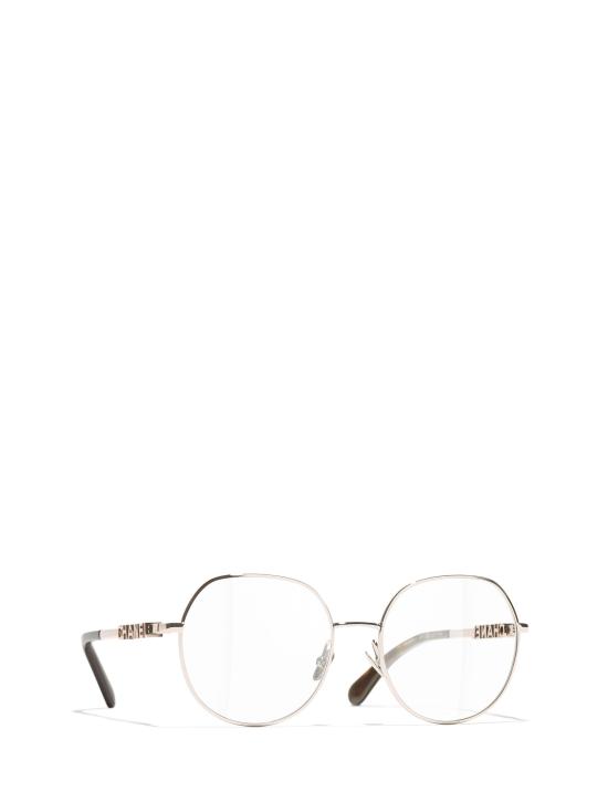 26FW 샤넬 안경 CH2213 C226 BEIGE GOLD - CHANEL
