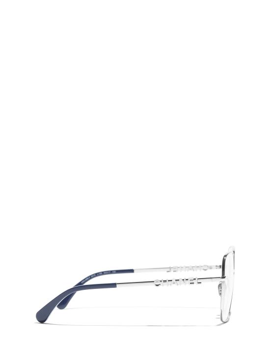 26FW 샤넬 안경 CH2215 C135 SILVER - CHANEL