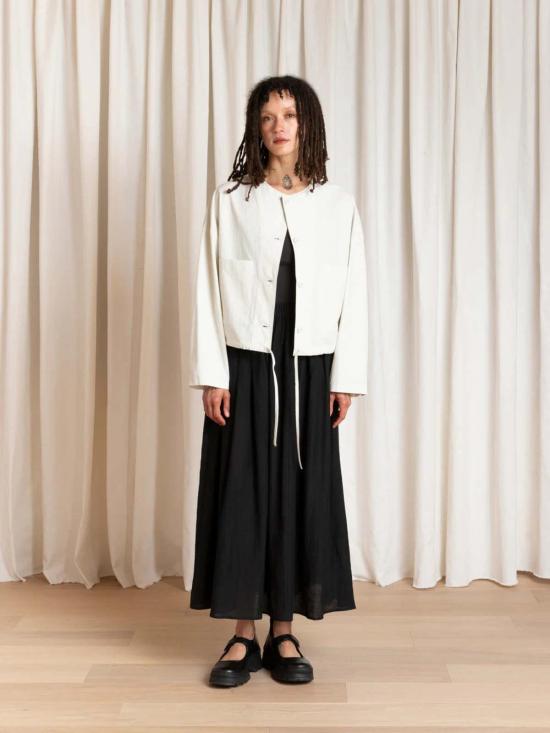  알리 골든 자켓 크롭 드로스트링 재킷 에크루 - ALI GOLDEN