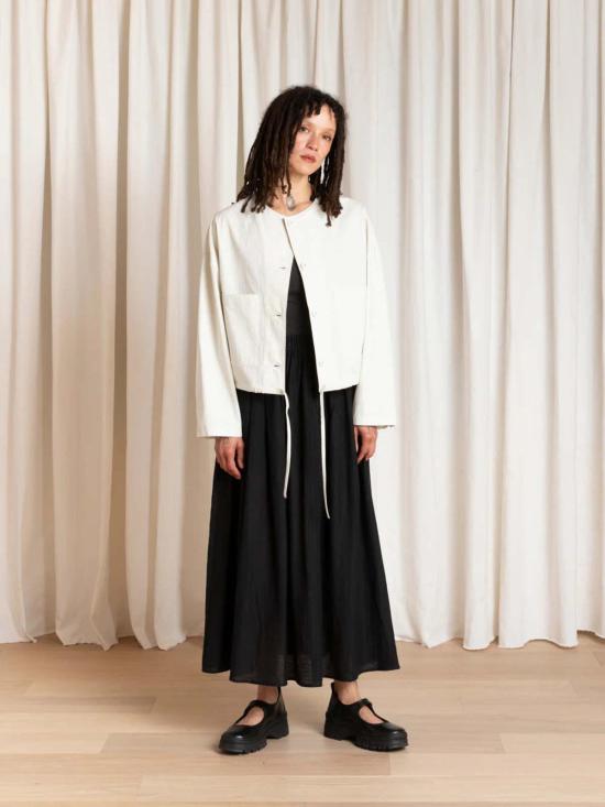  알리 골든 자켓 크롭 드로스트링 재킷 에크루 - ALI GOLDEN