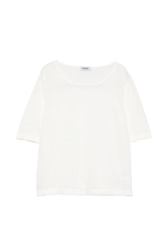 26SS 베이스 스웨터 B7733 322001 White