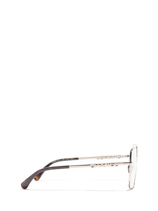 26FW 샤넬 안경 CH2215 C226 BEIGE GOLD - CHANEL