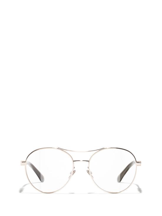 26FW 샤넬 안경 CH2214 C226 BEIGE GOLD