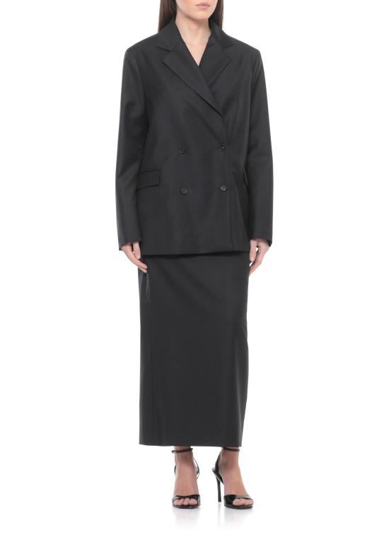 26SS 루루 드 세종 수트 자켓 DONAU LDS BLACK MELANGE Black - LOULOU DE SAISON