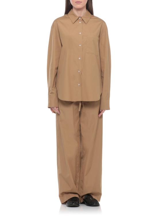 26SS 루루 드 세종 스트레이트 팬츠 SERO LDS DUNE Brown - LOULOU DE SAISON