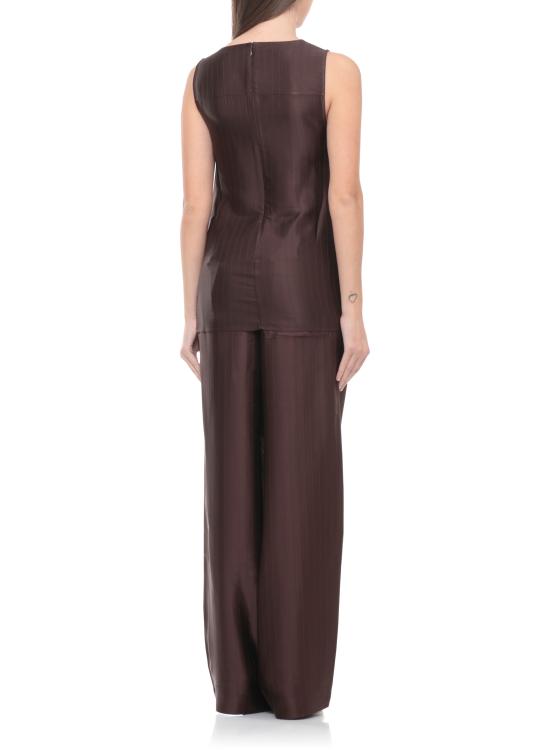 26SS 루루 드 세종 민소매 티셔츠 FONDA DARK BROWN Brown - LOULOU DE SAISON