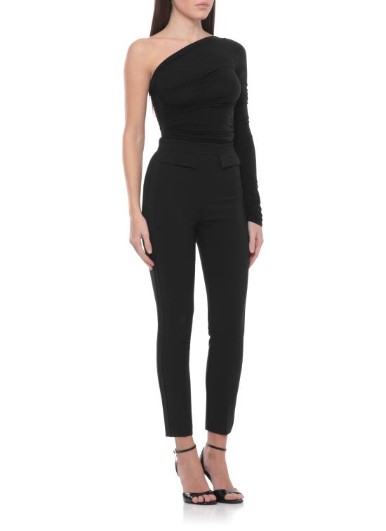 26SS 엘리자베타프랜치 스트레이트 팬츠 PA17061E2 110 Black - ELISABETTA FRANCHI