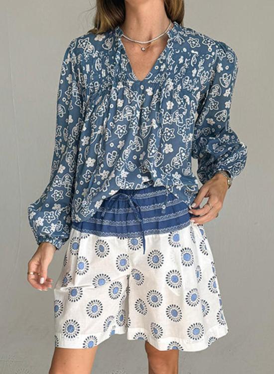  차오 루시아 블라우스 루르데스 타이드풀 탑