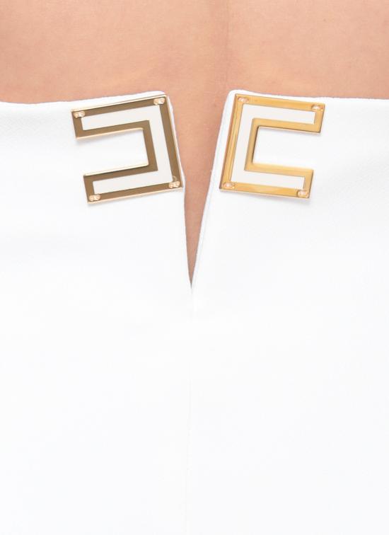 26SS 엘리자베타프랜치 스트레이트 팬츠 PA16361E2 360 Ivory - ELISABETTA FRANCHI