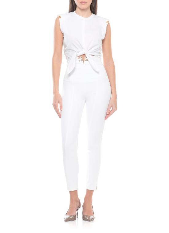 26SS 엘리자베타프랜치 스트레이트 팬츠 PA16361E2 360 Ivory - ELISABETTA FRANCHI