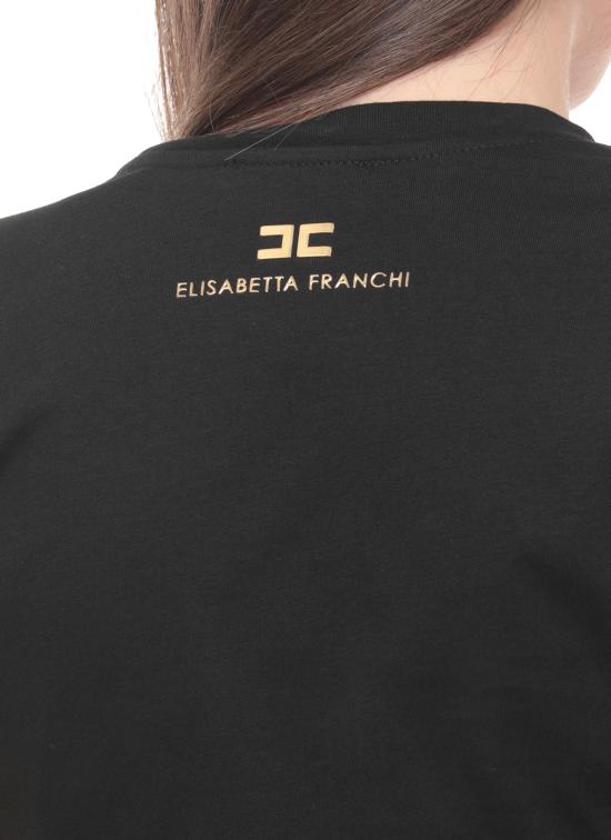 26SS 엘리자베타프랜치 스웨터 MA01161E2 110 Black - ELISABETTA FRANCHI