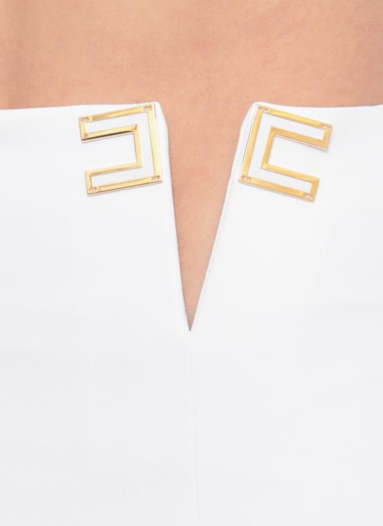 26SS 엘리자베타프랜치 미디 스커트 GO14761E2 360 Ivory - ELISABETTA FRANCHI