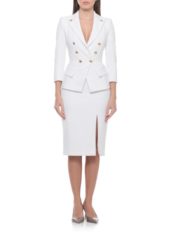 26SS 엘리자베타프랜치 수트 자켓 GI21861E2 360 Ivory - ELISABETTA FRANCHI
