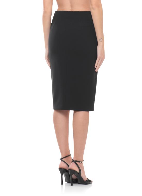 26SS 엘리자베타프랜치 미디 스커트 GO14761E2 110 Black - ELISABETTA FRANCHI