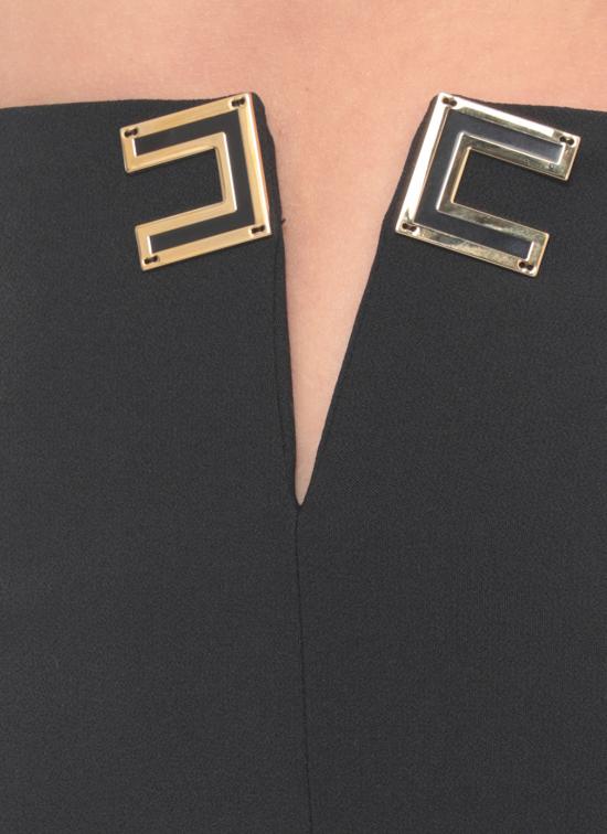 26SS 엘리자베타프랜치 미디 스커트 GO14761E2 110 Black - ELISABETTA FRANCHI