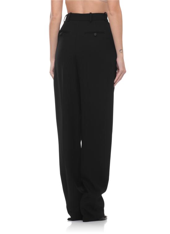 26SS 엘리자베타프랜치 스트레이트 팬츠 PA17661E2 110 Black - ELISABETTA FRANCHI