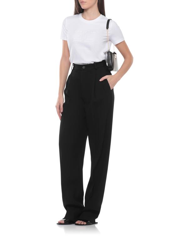 26SS 엘리자베타프랜치 스트레이트 팬츠 PA17661E2 110 Black - ELISABETTA FRANCHI