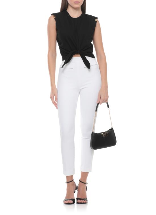 26SS 엘리자베타프랜치 스트레이트 팬츠 PA17061E2 360 Ivory - ELISABETTA FRANCHI