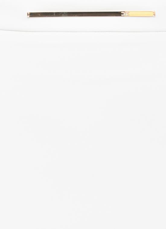 26SS 엘리자베타프랜치 미디 스커트 GO16861E2 360 Ivory - ELISABETTA FRANCHI