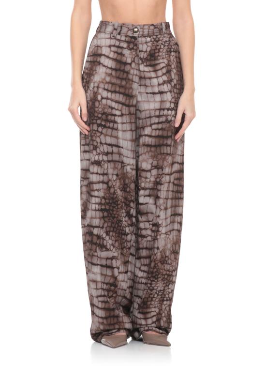 26SS 엘리자베타프랜치 스트레이트 팬츠 PA16261E2 644 Brown - ELISABETTA FRANCHI