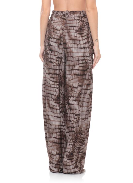 26SS 엘리자베타프랜치 스트레이트 팬츠 PA16261E2 644 Brown - ELISABETTA FRANCHI