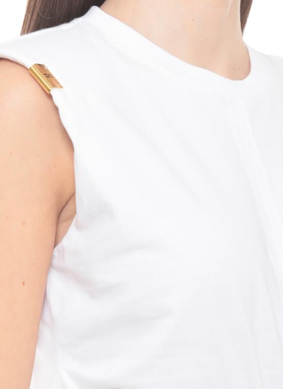 26SS 엘리자베타프랜치 스웨터 MA01161E2 270 White - ELISABETTA FRANCHI