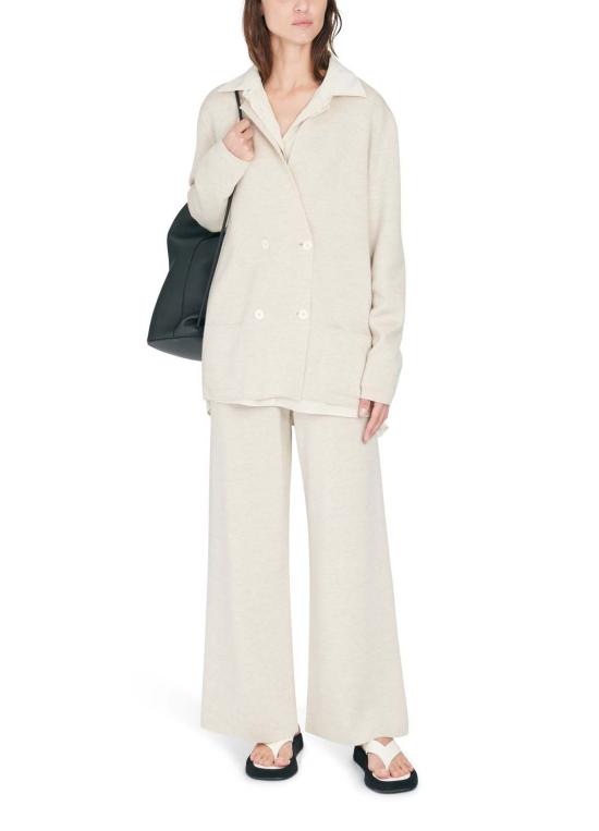  리타 샌들 로우 가죽 플립플롭 - RITA